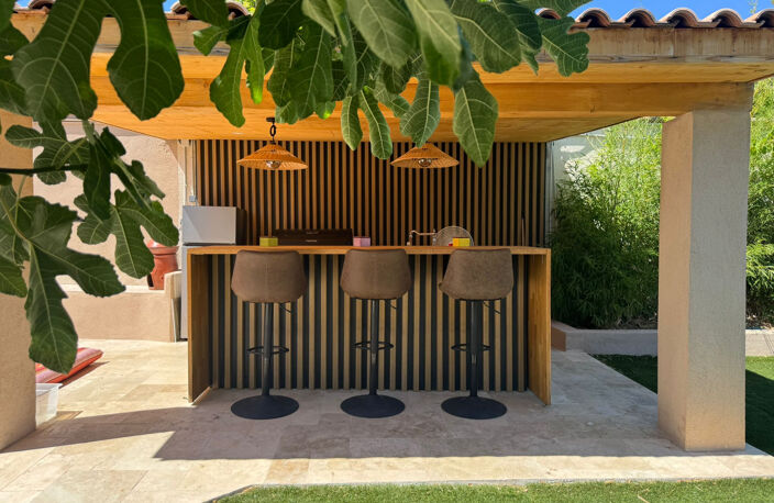 TOULON- LES 4 CHEMINS MAISON INDIVIDUELLE RENOVEE + PISCINE — photo 5