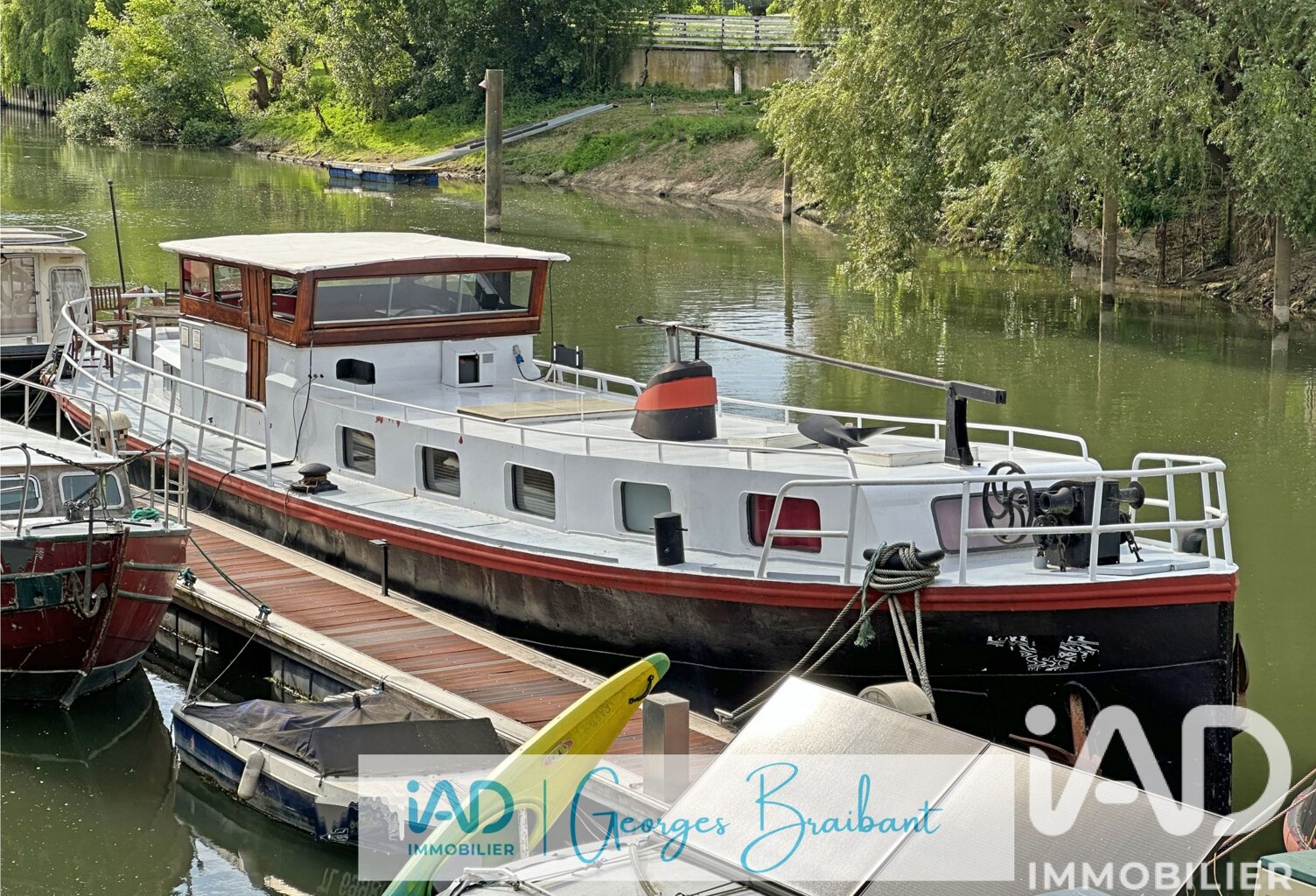 Vente Péniche 3 pièces — photo 1