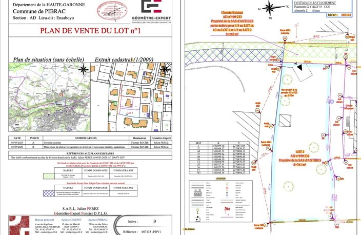 Vente Terrain à bâtir 761 m&sup2; — photo 2