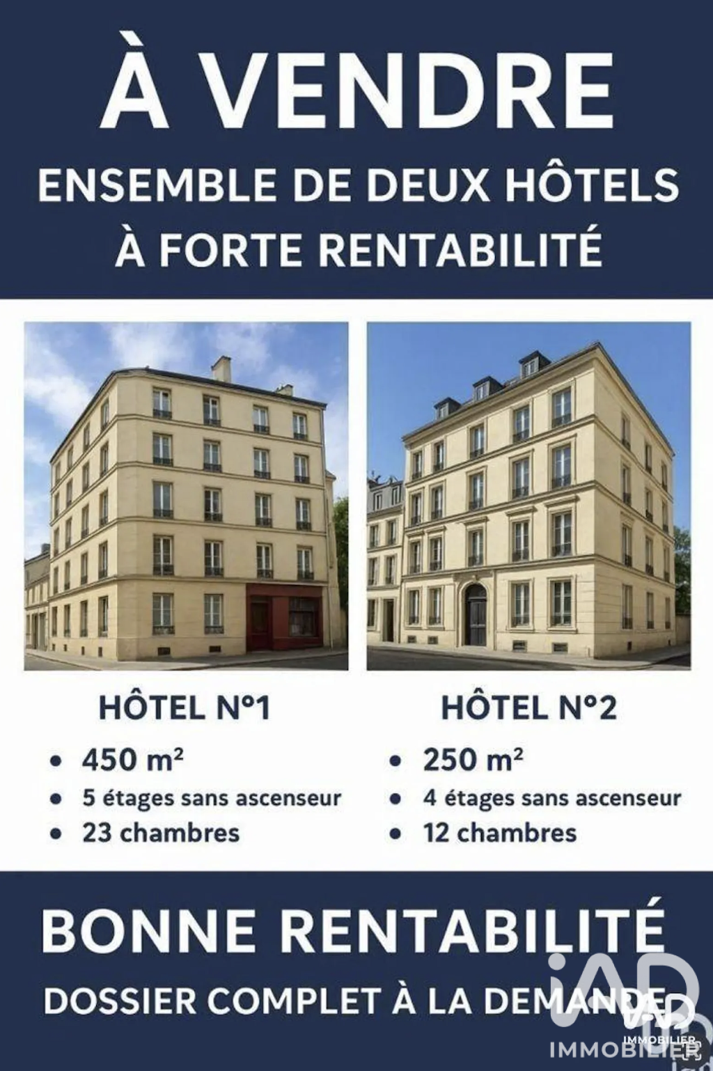 Agence immobilière de I@D FRANCE