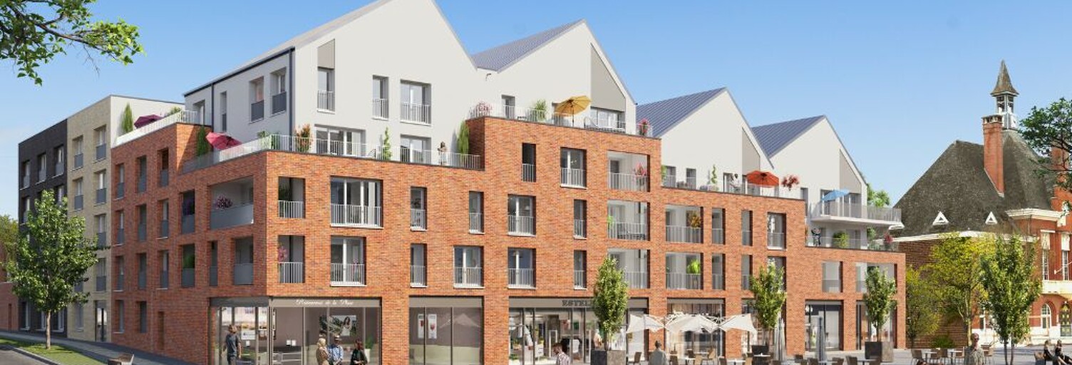 Appartement neuf T2, T3, T4 Pièce 43 à 79 m² à vendre à Marly (59770)