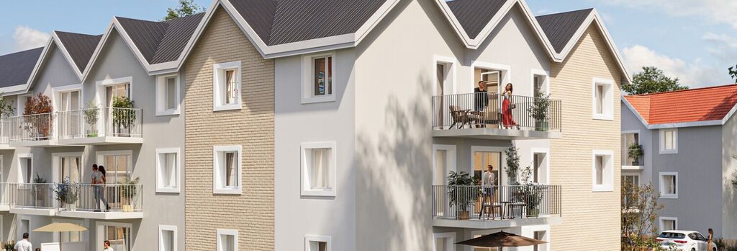 Appartement neuf T2, T3 Pièce 38 à 57 m² à vendre à Monts (37260)