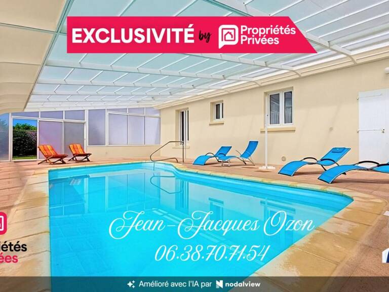 Maison familiale 115 m² avec piscine chauffée ? 3 chambres ? Double garage 100 m² ? Au calme — photo 1