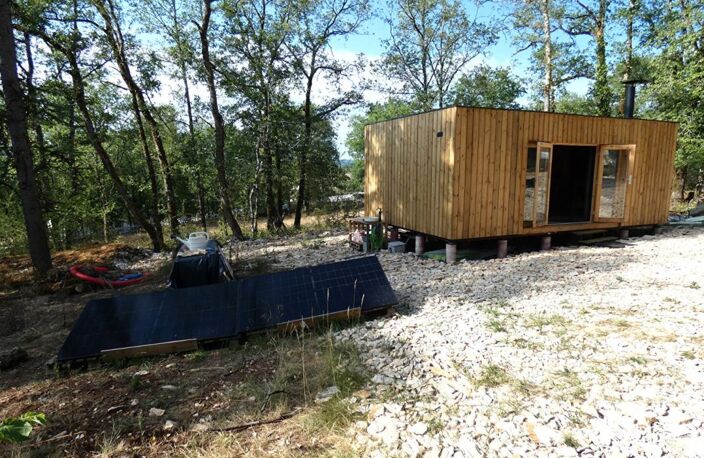 Maison bois 25 m2 / terrain boisé 2185m² — photo 2