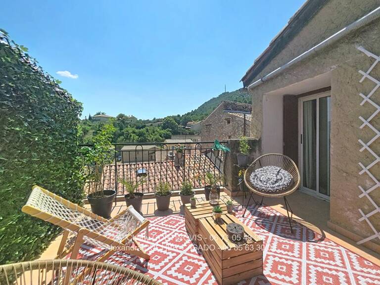 Maison de village Chateau Arnoux Saint Auban 140 m2 avec terrasse, combles et caves — photo 1