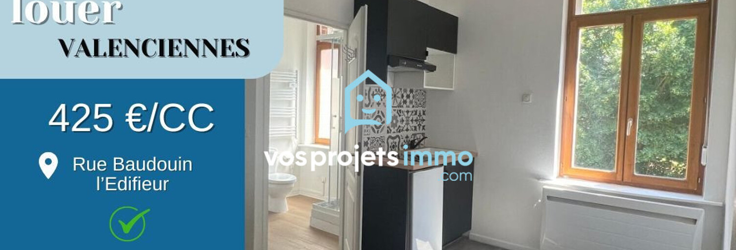 Appartement 1 Pièce 17 m² à louer à Valenciennes (59300)