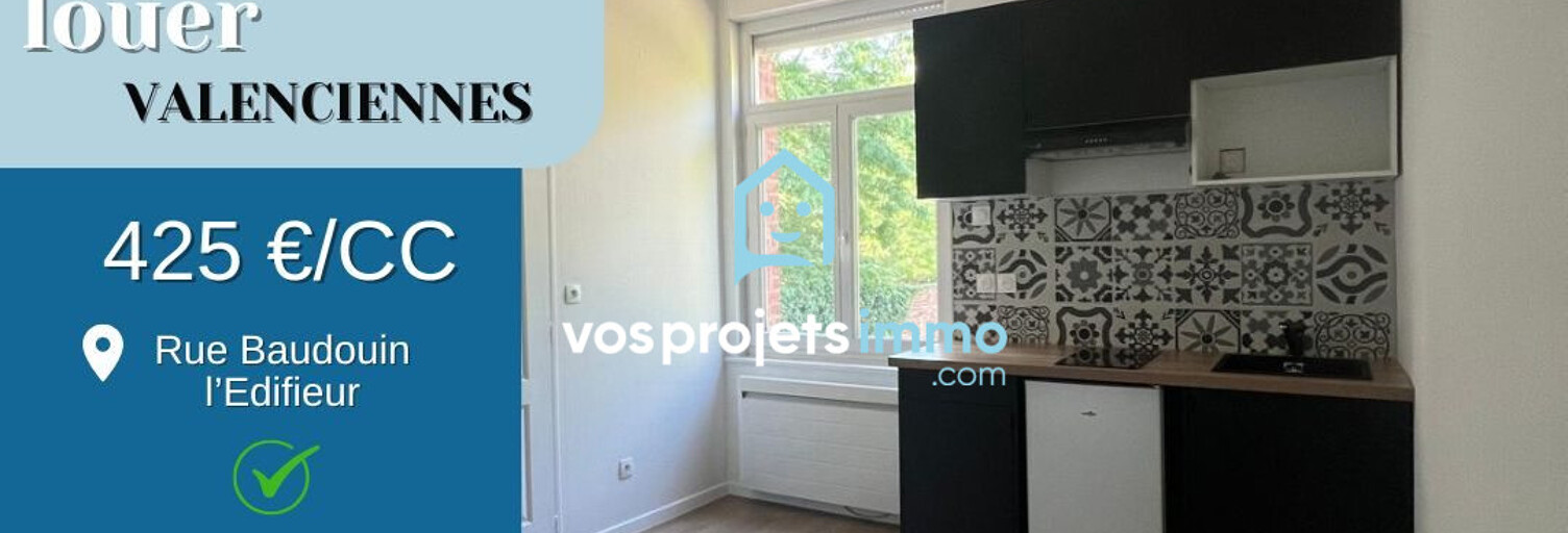 Appartement 1 Pièce 17 m² à louer à Valenciennes (59300)
