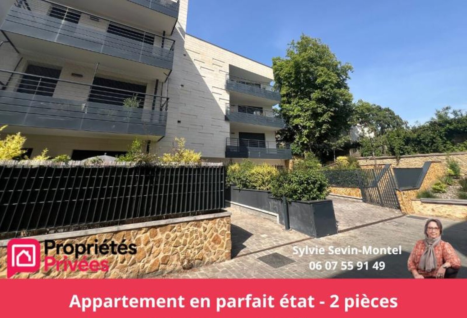 Appartement 2 pièces -Terrasses et jardin - Excellent état — photo 1
