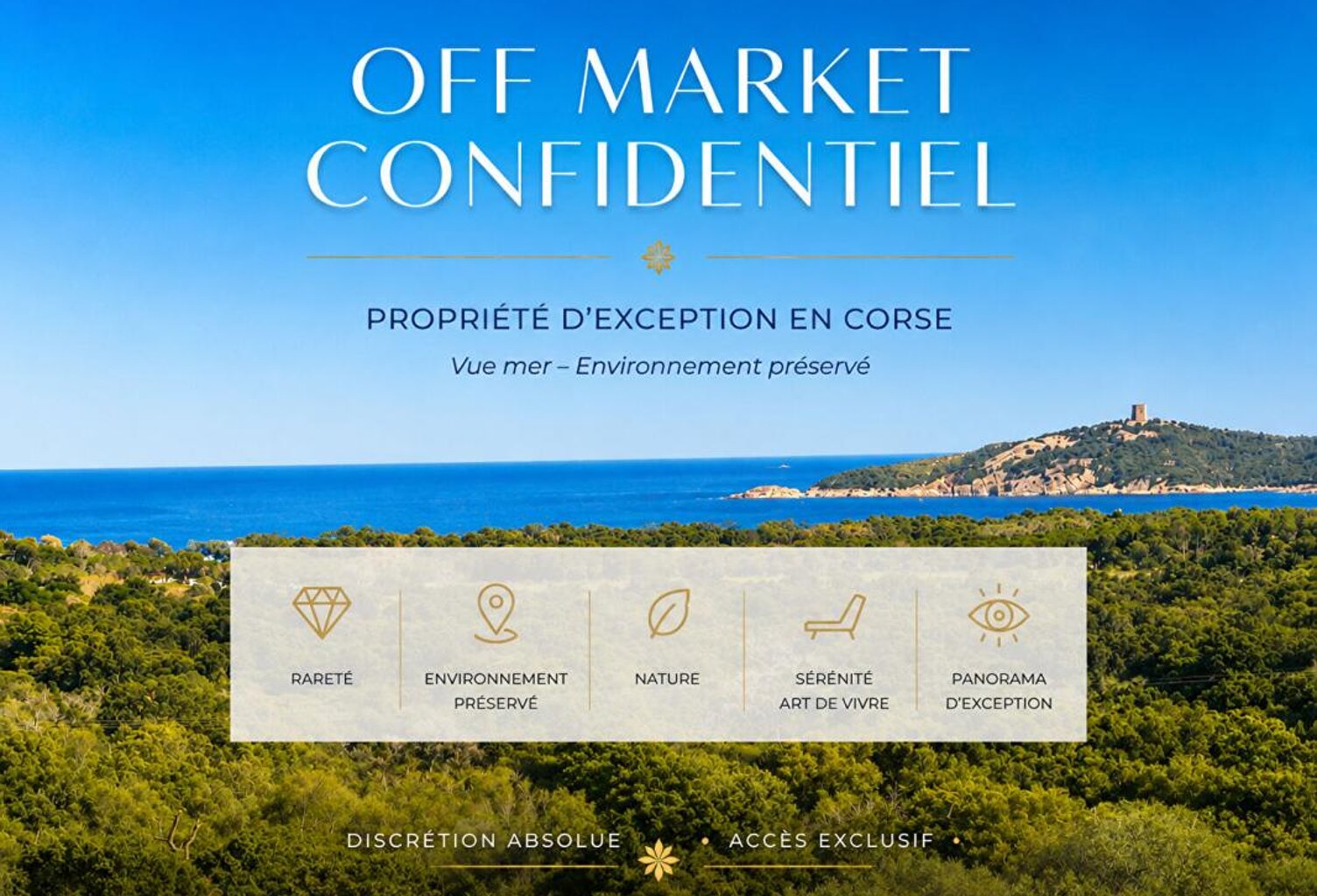 PROPRIÉTÉ D'EXCEPTION - DEMEURE DE CARACTÈRE AVEC VUE MER - STE LUCIE DE PORTO VECCHIO - CORSE DU SUD — photo 1