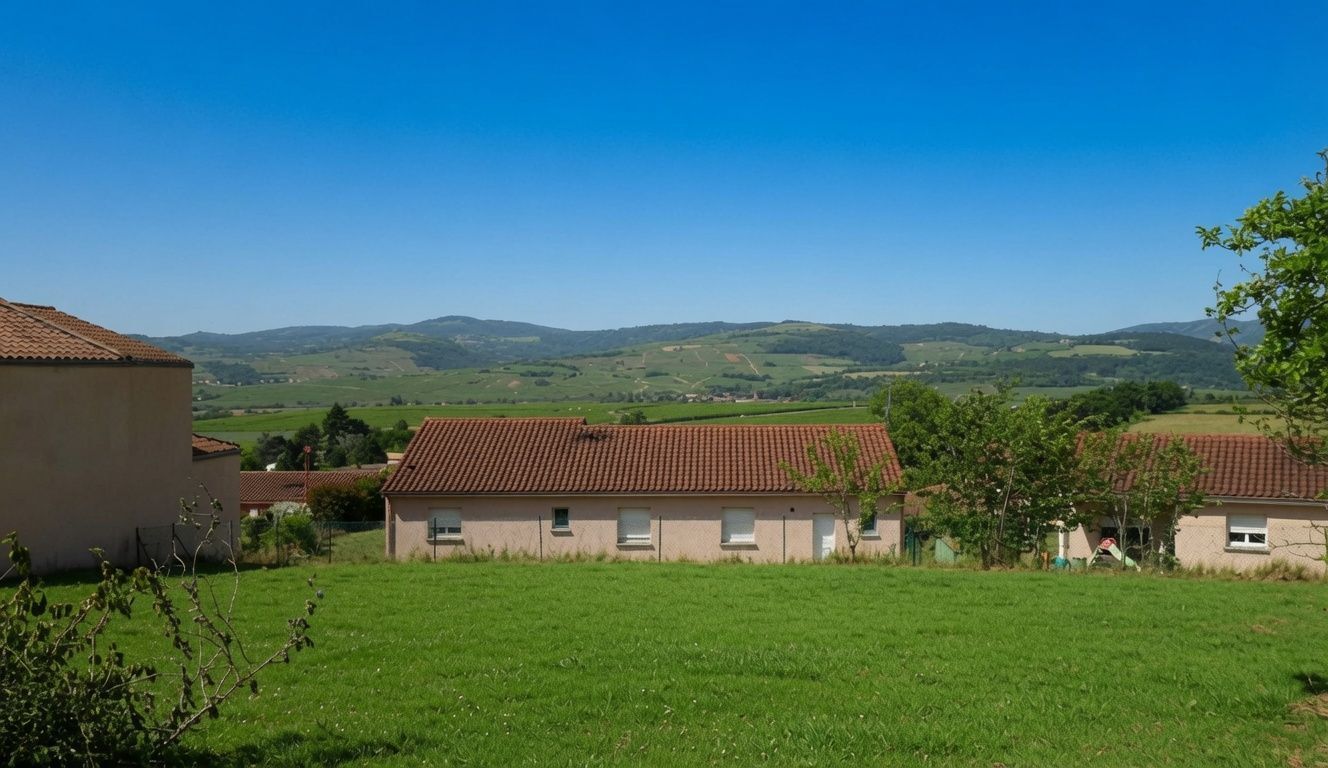 Terrain à bâtir de 1200 m² à CHEVAGNY-LES-CHEVRIERES (71)