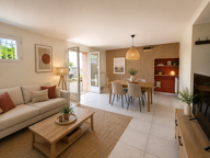 Craponne   T2 avec grande terrasse de 40 m2, parking et box — photo 3