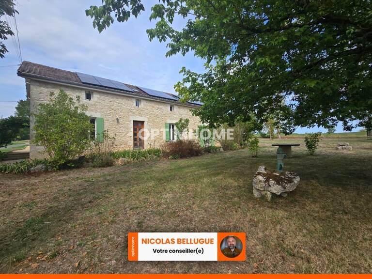 Maison en pierre, 2 ha et piscine avec revenus locatifs — photo 1