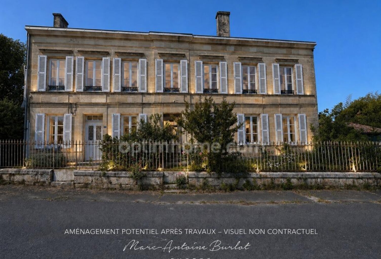 Maison en pierre de charme 400 m² à rénover – Chambres d’hôtes & déficit foncier — photo 1
