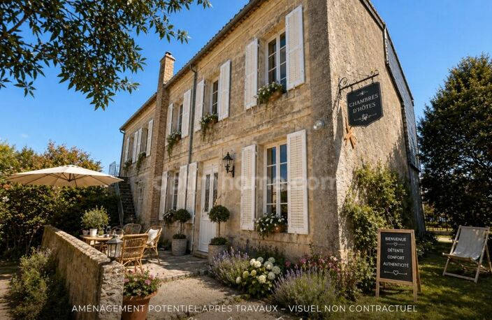 Maison en pierre de charme 400 m² à rénover – Chambres d’hôtes & déficit foncier — photo 2