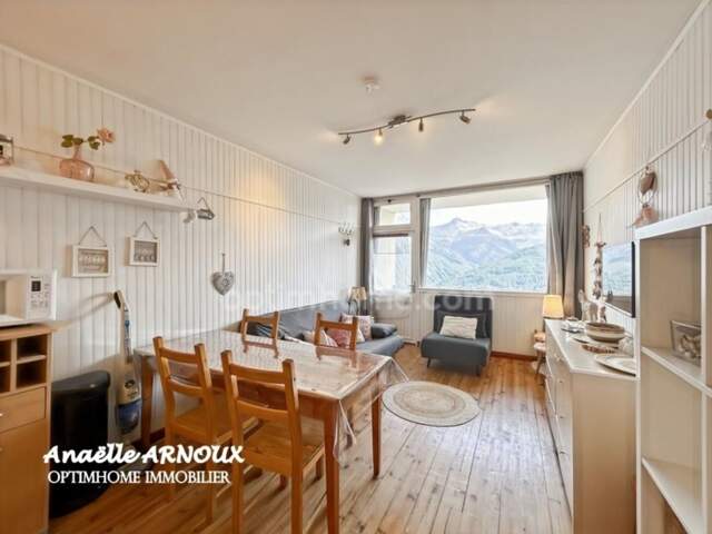 Studio cabine meublé avec balcon proche de la station d'Orcières — photo du bien