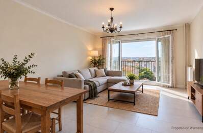 Appartement 3 pièces traversant et lumineux au 7eme étage avec ascenseur — photo du bien
