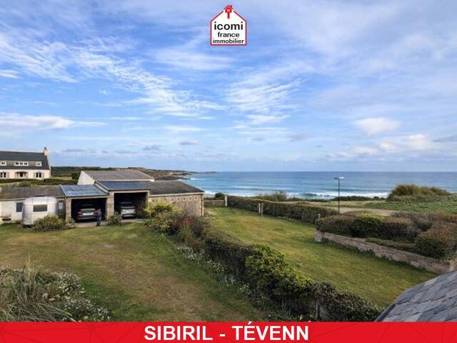 FINISTERE - Sibiril (29250) - A VENDRE - MAISON - T6 - 4 CHAMBRES - VUE MER - A 100M DE LA PLAGE - IDEALEMENT SITUEE - SOUS SOL COMPLET - AU CALME — photo du bien
