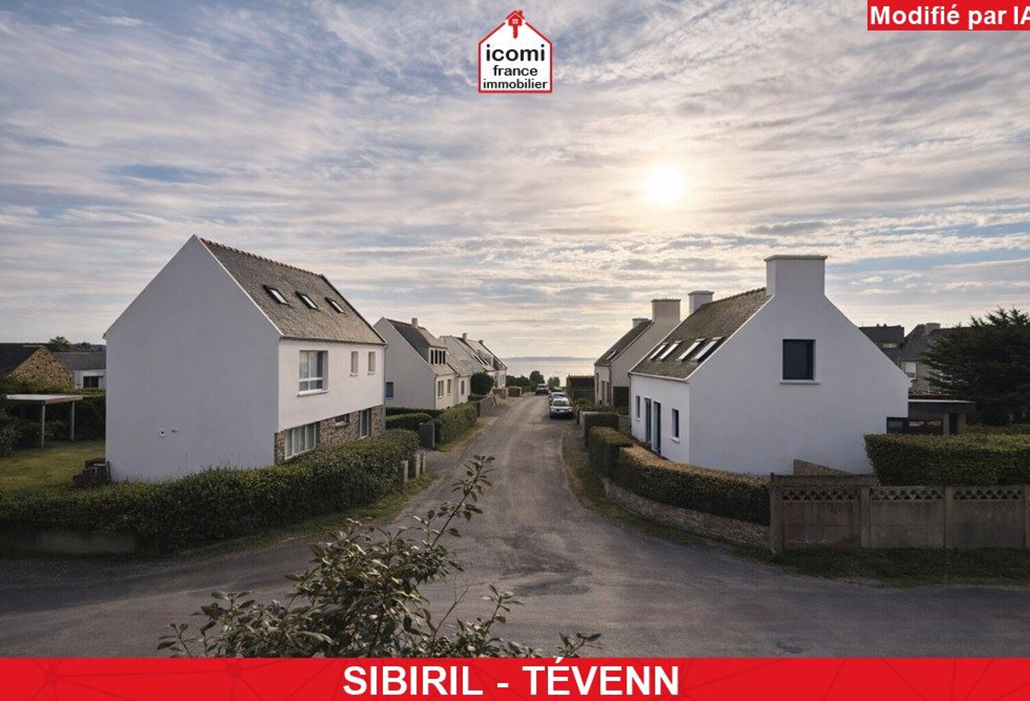 FINISTERE - Sibiril (29250) - A VENDRE - MAISON - T6 - 4 CHAMBRES - VUE MER - A 100M DE LA PLAGE - IDEALEMENT SITUEE - SOUS SOL COMPLET - AU CALME — photo 1
