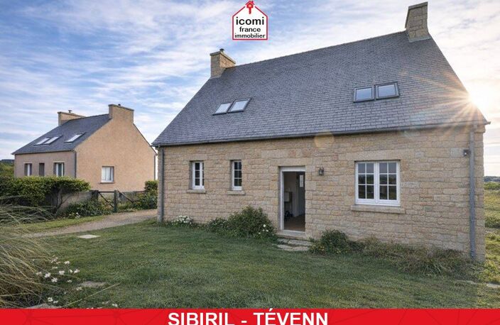 FINISTERE - Sibiril (29250) - A VENDRE - MAISON - T6 - 4 CHAMBRES - VUE MER - A 100M DE LA PLAGE - IDEALEMENT SITUEE - SOUS SOL COMPLET - AU CALME — photo 2