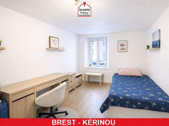 FINISTERE - Brest (29200) - A VENDRE - APPARTEMENT STUDIO- 16M² - FAIBLES CHARGES - DALLE BETON - AUCUNS TRAVAUX - NON  LOUE - PROCHE FACULTES — photo du bien