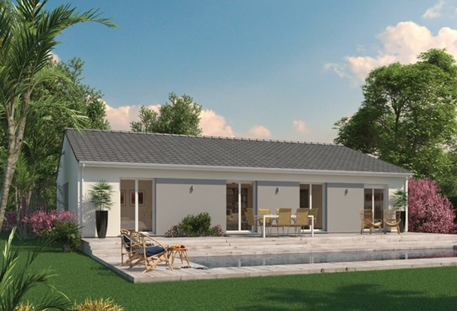 Maison à construire à Saint-Sulpice-de-Faleyrens (33330) — photo 1