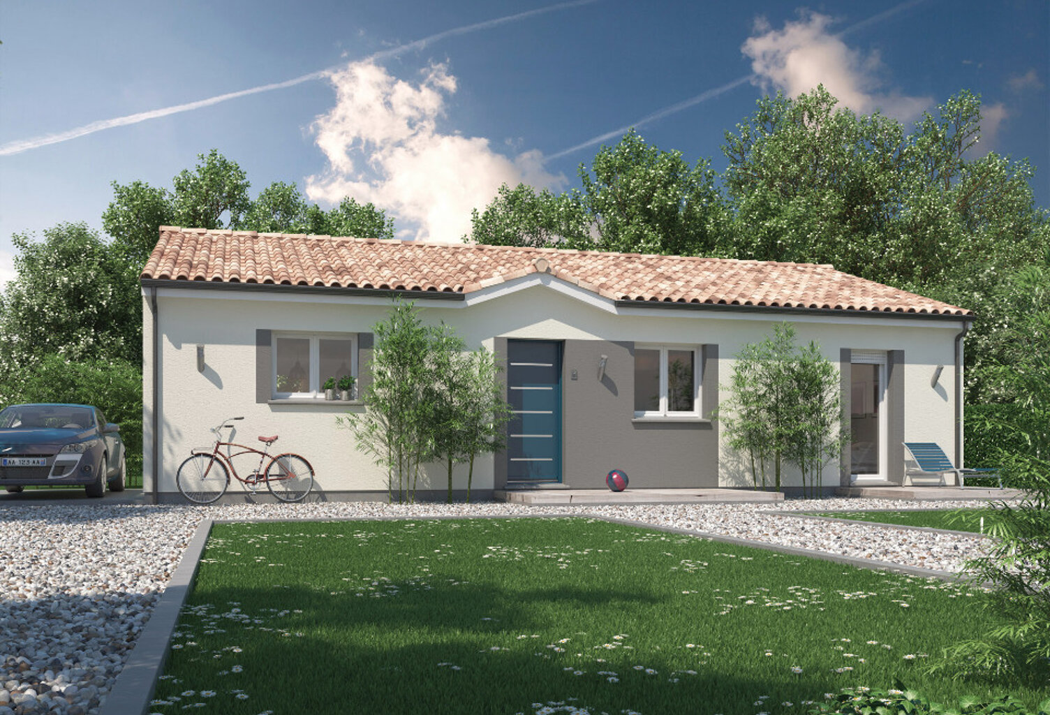 Maison à construire à Saint-Sulpice-de-Faleyrens (33330) — photo 1