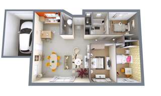 Maison 3 Pièces 65 m² à vendre à Montcaret (24230)