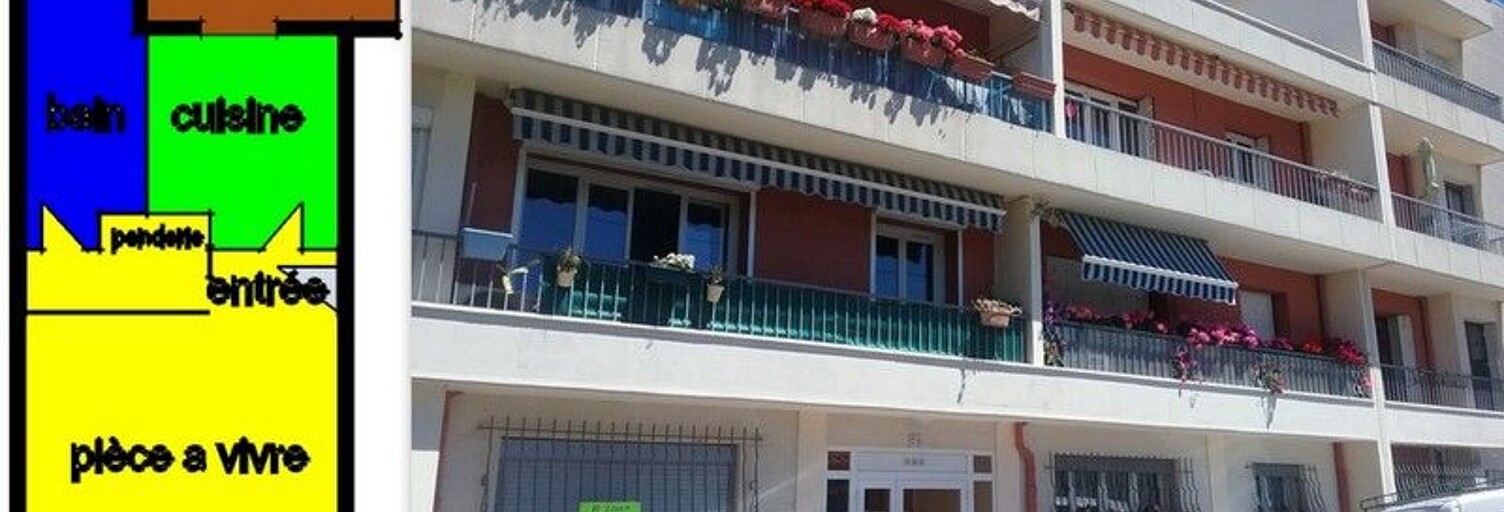 Appartement 1 Pièce 33 m² à louer à Marseille 10 (13010)