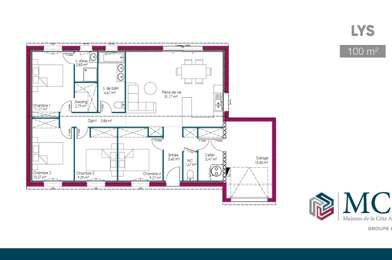 Maison 5 pièces 173600 €
