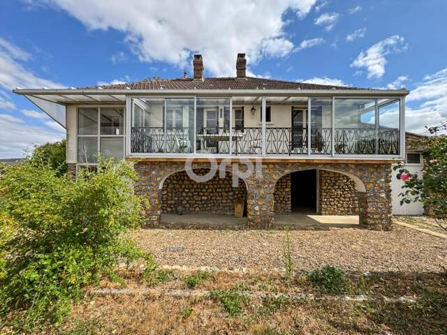GROSLEY-SUR-RISLE – MAISON DE PLAIN-PIED AVEC SOUS-SOL TOTAL — photo du bien