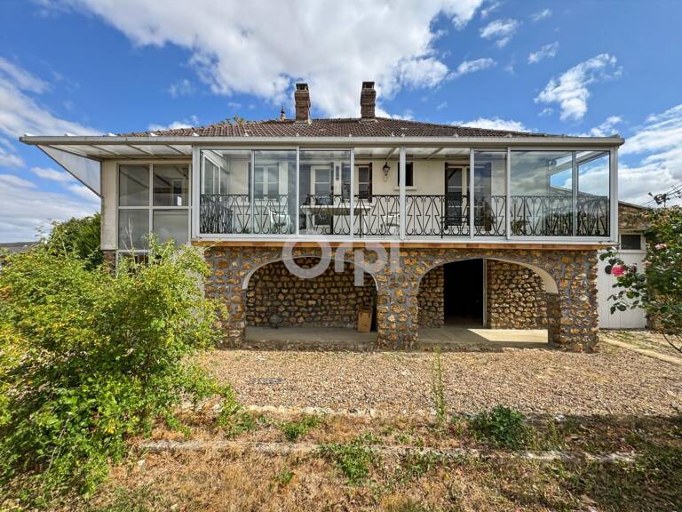GROSLEY-SUR-RISLE – MAISON DE PLAIN-PIED AVEC SOUS-SOL TOTAL — photo 1