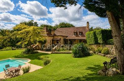 Maison périgourdine en pierre avec gîte, piscine et 1,25 ha de terrain à Doissat — photo du bien