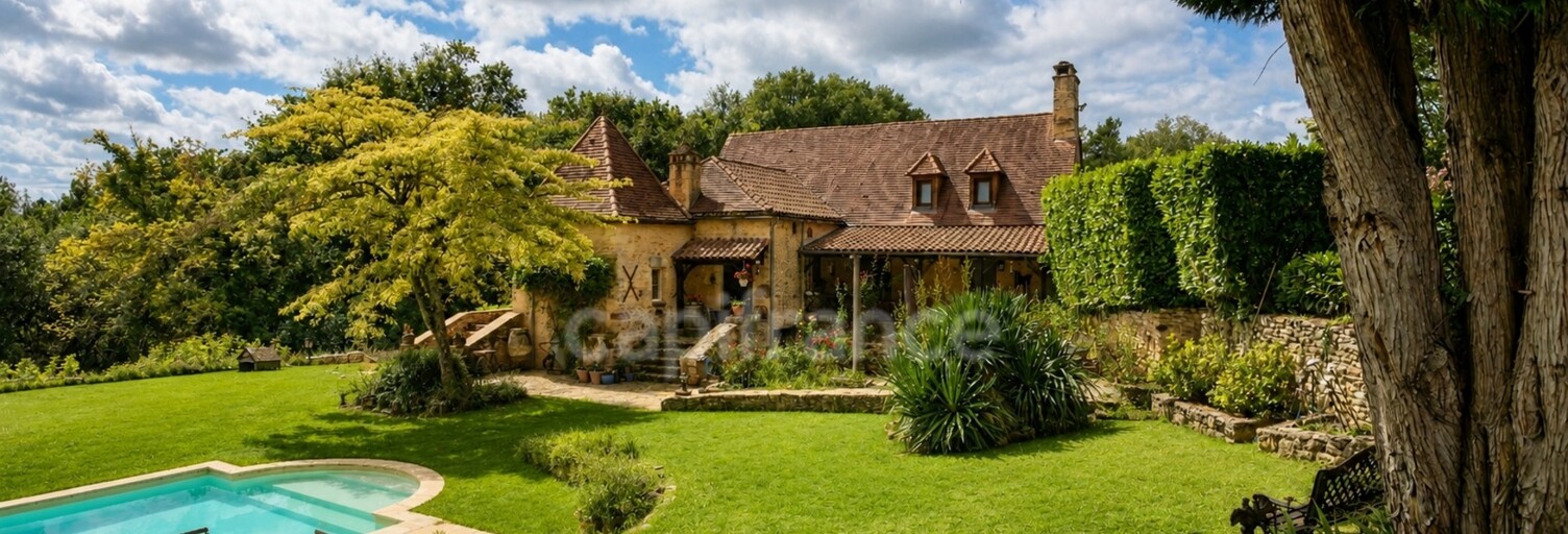 Maison 7 Pièces 214 m² à vendre à Doissat (24170)