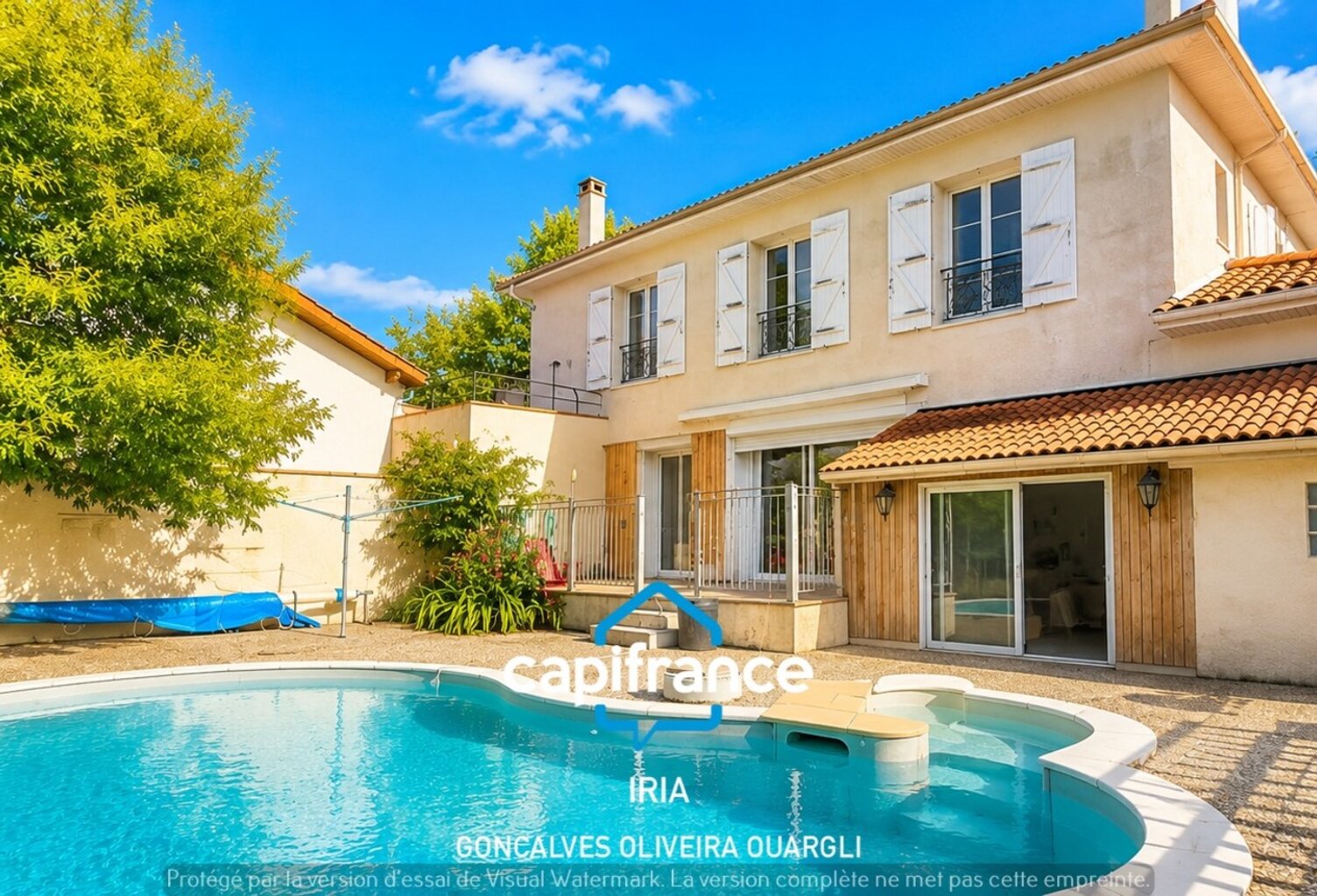 Maison familiale 300m², 6 chambres, piscine et appartement indépendant - SAINTE LIVRADE SUR LOT (47) — photo 1