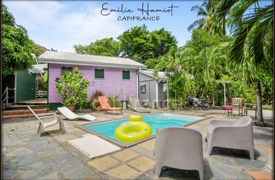 A louer sur Case Pilote - Fond Boucher - Appartement en RDC 4 pièces - jardin et piscine commune — photo du bien