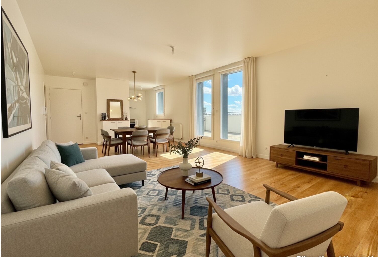 Plougastel Daoulas, dernier étage, ascenseur, terrasse, chambre parentale, contemporain — photo 1