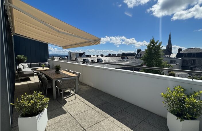 Plougastel Daoulas, dernier étage, ascenseur, terrasse, chambre parentale, contemporain — photo 3