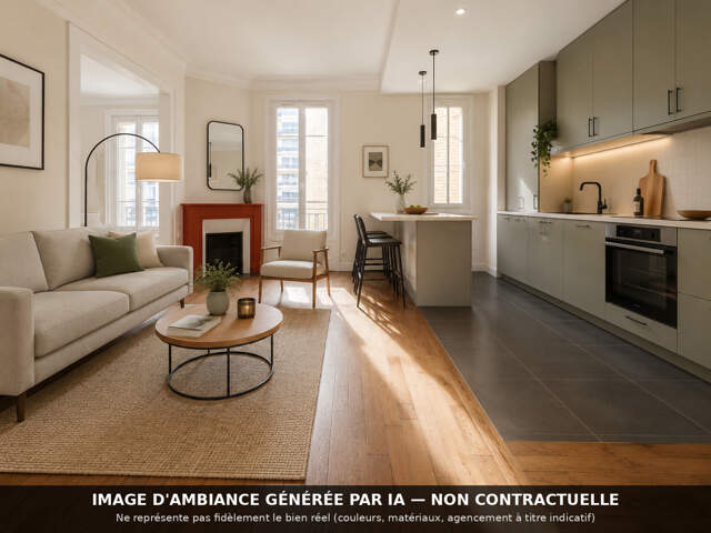 Appartement à vendre 3 pièces  (92) — photo du bien
