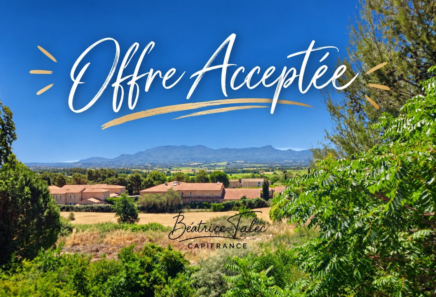 APPARTEMENT T4 110 m² ENTIÈREMENT RÉNOVÉ – VUES PANORAMIQUES SAINTE-VICTOIRE & MONT AURÉLIEN - jardin - parkings — photo 1