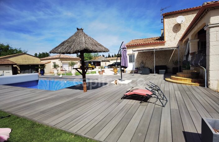 Dpt Gard (30), à vendre proche d'Uzès 4km – Villa de 164 m² avec piscine, dépendances, 5 chambres — photo 2
