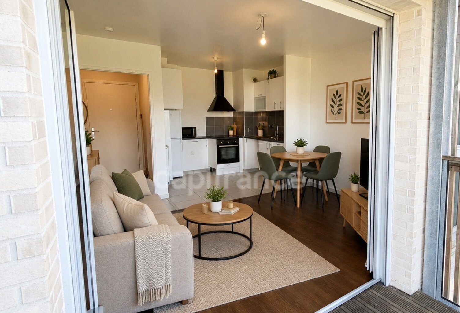 À vendre – Appartement 2 pièces dernier étage avec balcon, parking et prestations impeccables – Cergy — photo 1