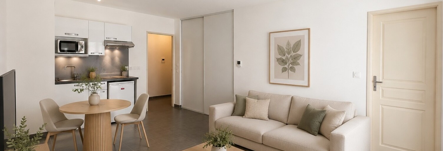 Appartement 2 Pièces 44 m² à vendre à Aix-en-Provence (13290)