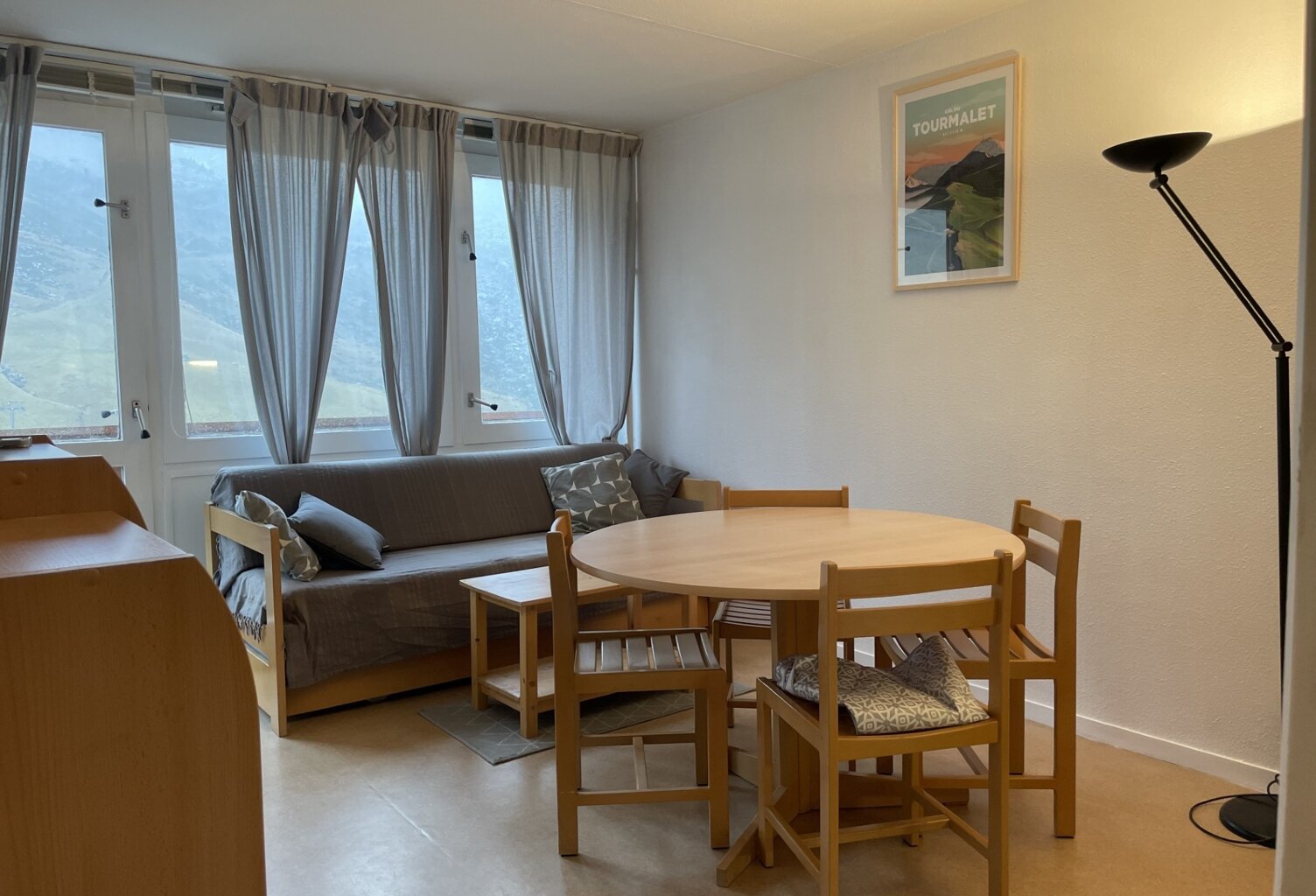 Appartement à vendre 2 pièces LA MONGIE (65) avec balcon, cellier, casier à ski et parking intérieur — photo 1