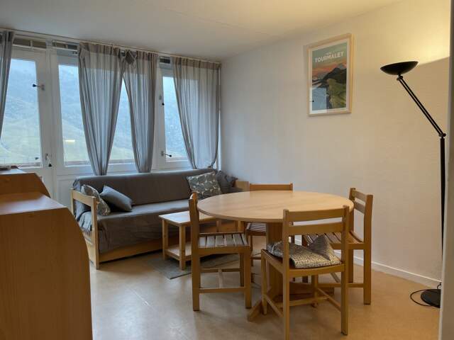 Appartement à vendre 2 pièces LA MONGIE (65) avec balcon, cellier, casier à ski et parking intérieur — photo du bien