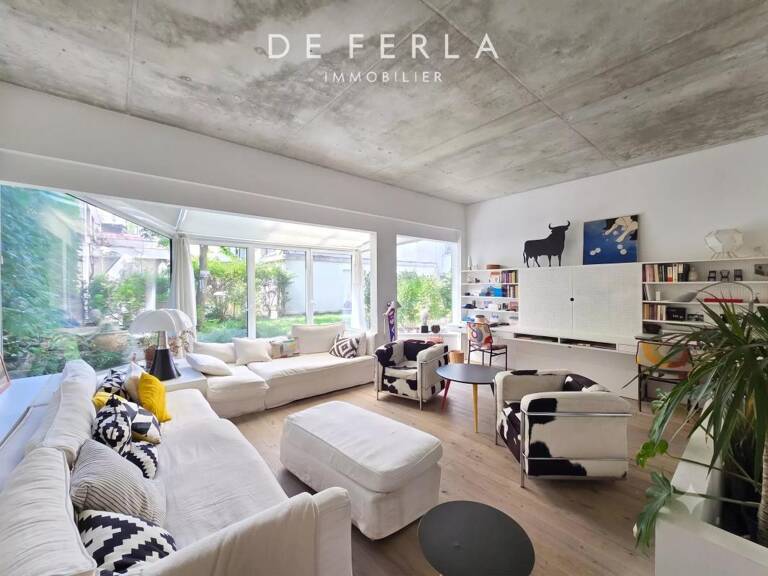 PARIS 14ᵉ – QUARTIER DAGUERRE | DUPLEX EN REZ-DE-JARDIN RÉNOVÉ PAR ARCHITECTE — photo 1