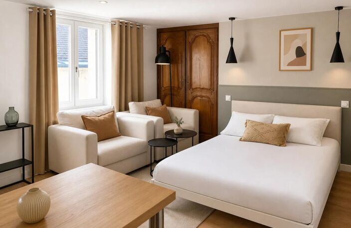 Studio de 42 m² situé à Rouen centre proche hôtel de ville — photo 3