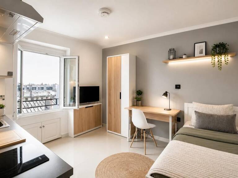 Appartement 1 pièce de 12,6 m² - Paris 10e arrondissement — photo 1