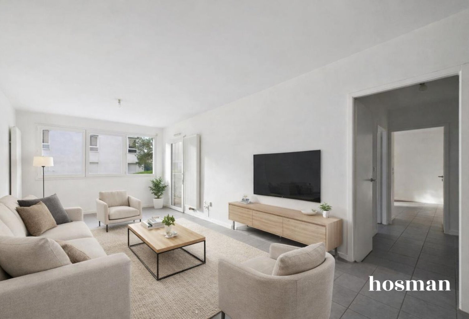 Appartement T3 de 63m2 avec terrasse et parking - Quartier Chantenay à Nantes — photo 1