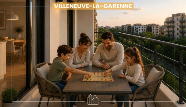 Appartement 4 pièces  à vendre Villeneuve-la-Garenne 92390