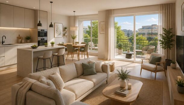 Appartement 4 pièces  à vendre Villeneuve-la-Garenne 92390